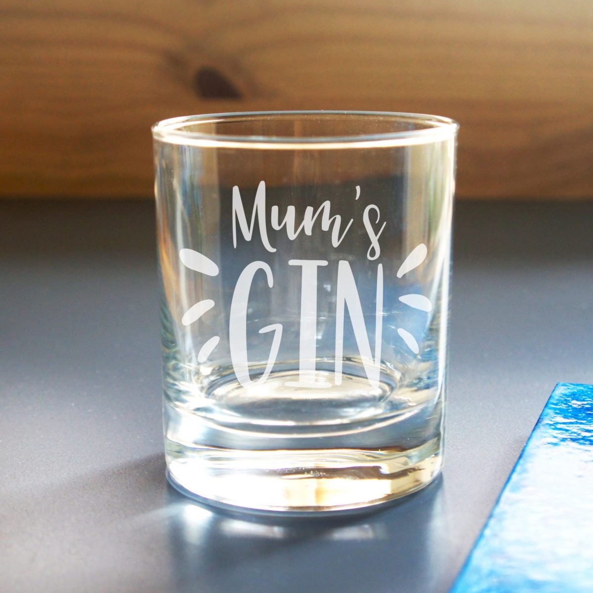 Personalised Gin Tumbler Glass