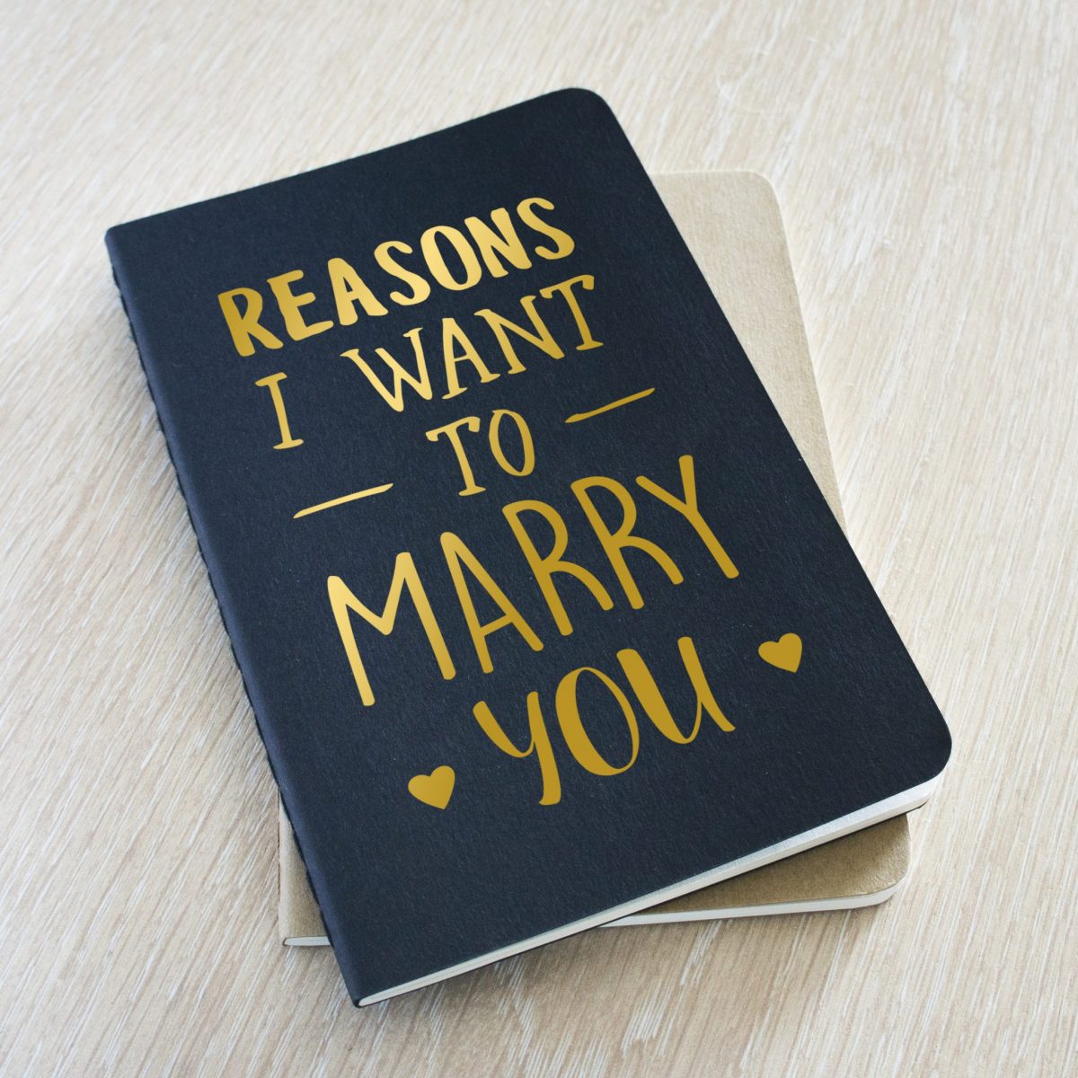 Reasons I Want to Marry You Notebook