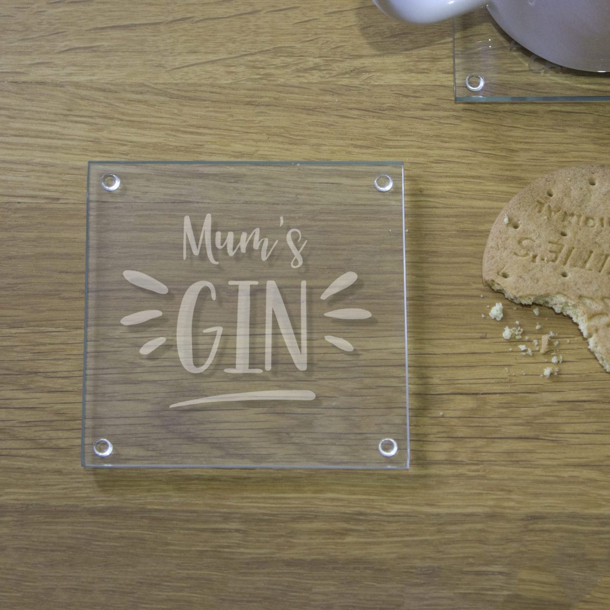 Personalised Gin Glass Coaster