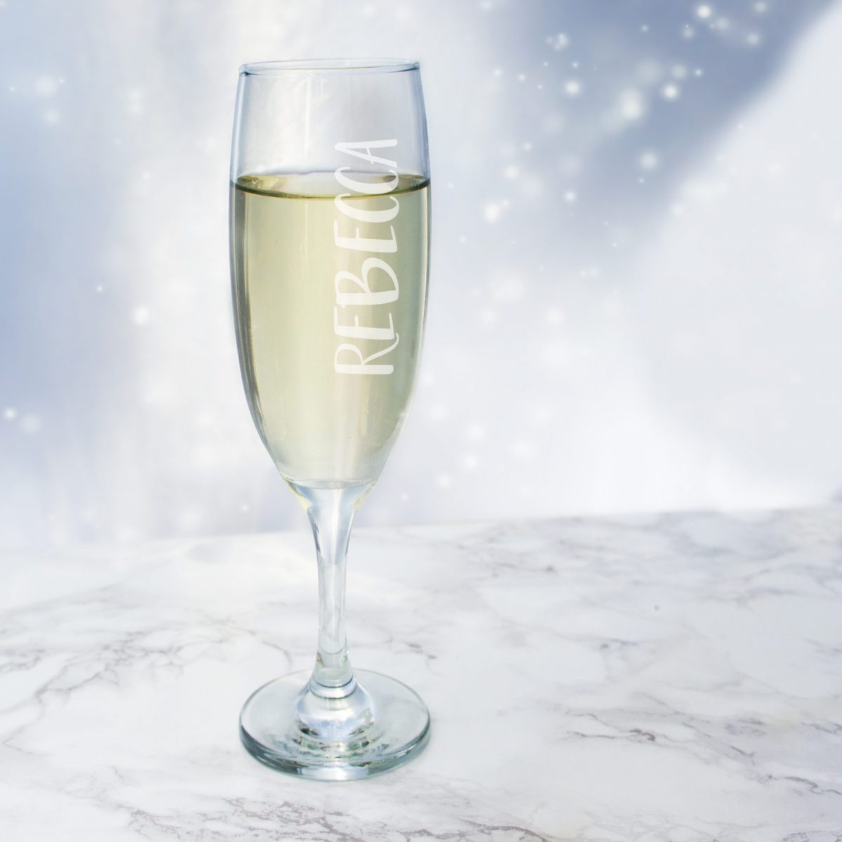 Personalised Prosecco Glass with Name