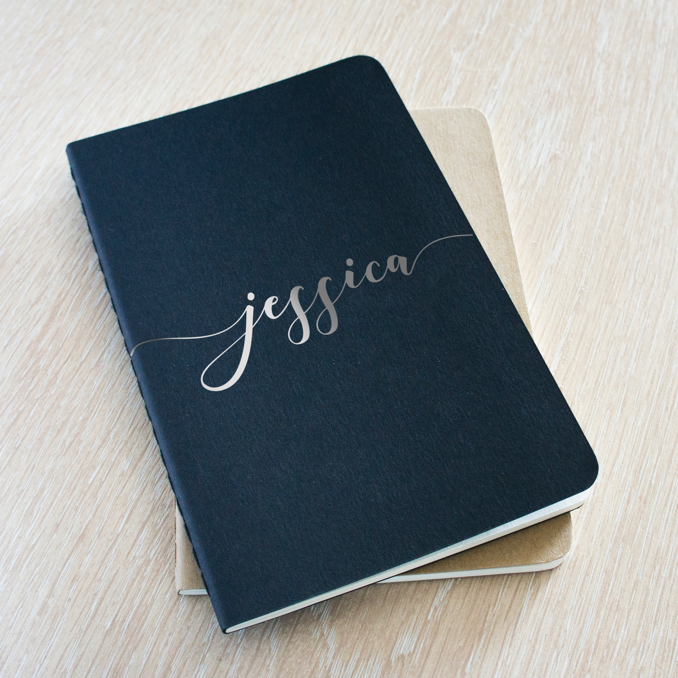 Personalised Name Script Notebook | Crafted Created