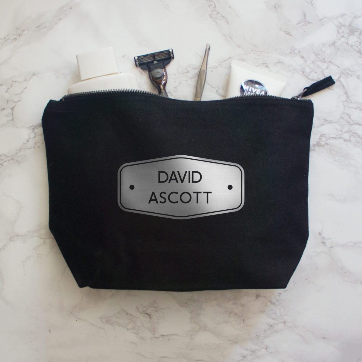 Name Plaque Wash Bag