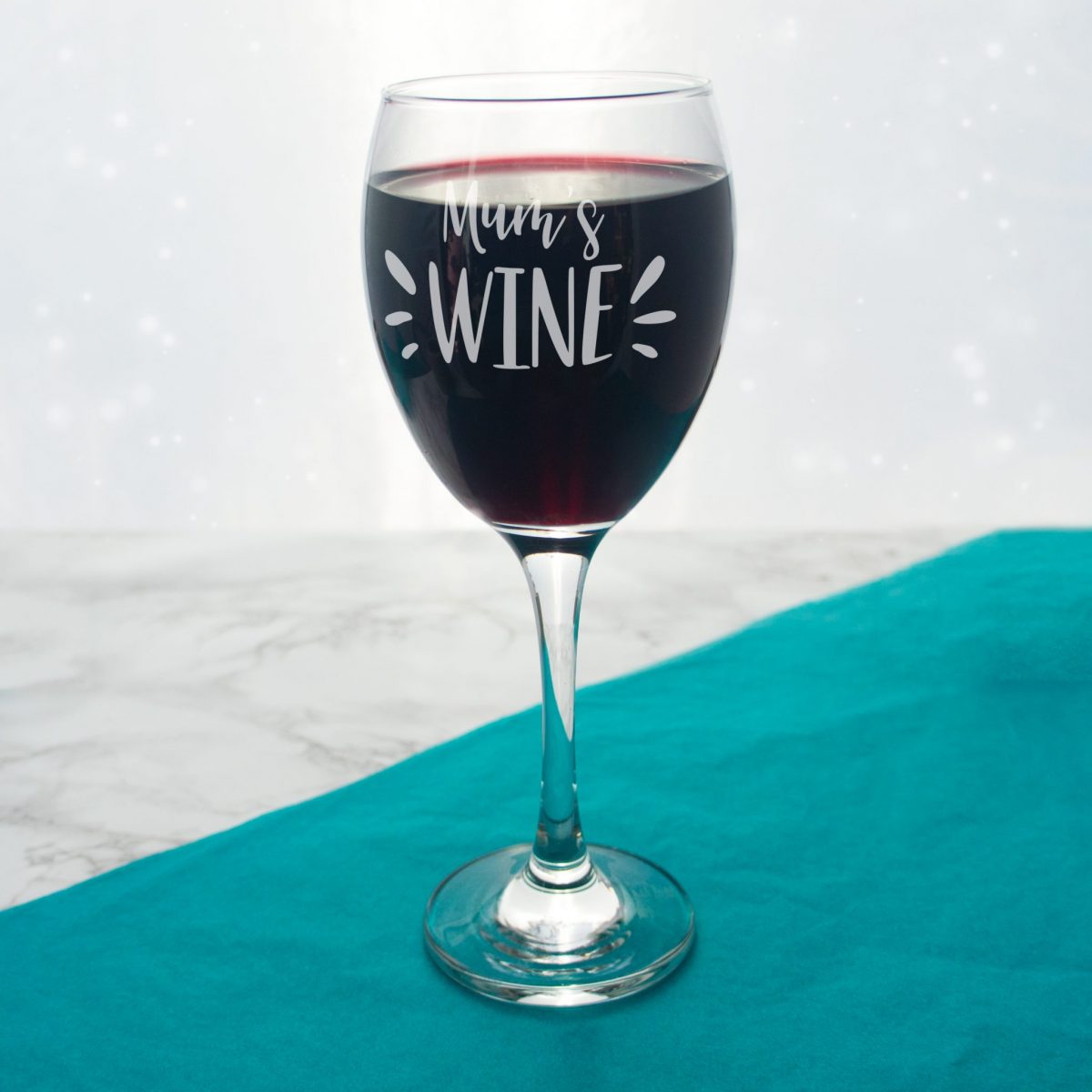 Personalised Wine Glass with Name Design