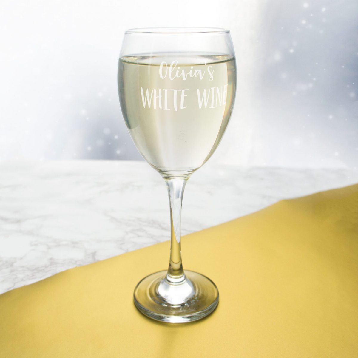 Personalised Name & Drink Wine Glass - Image 2
