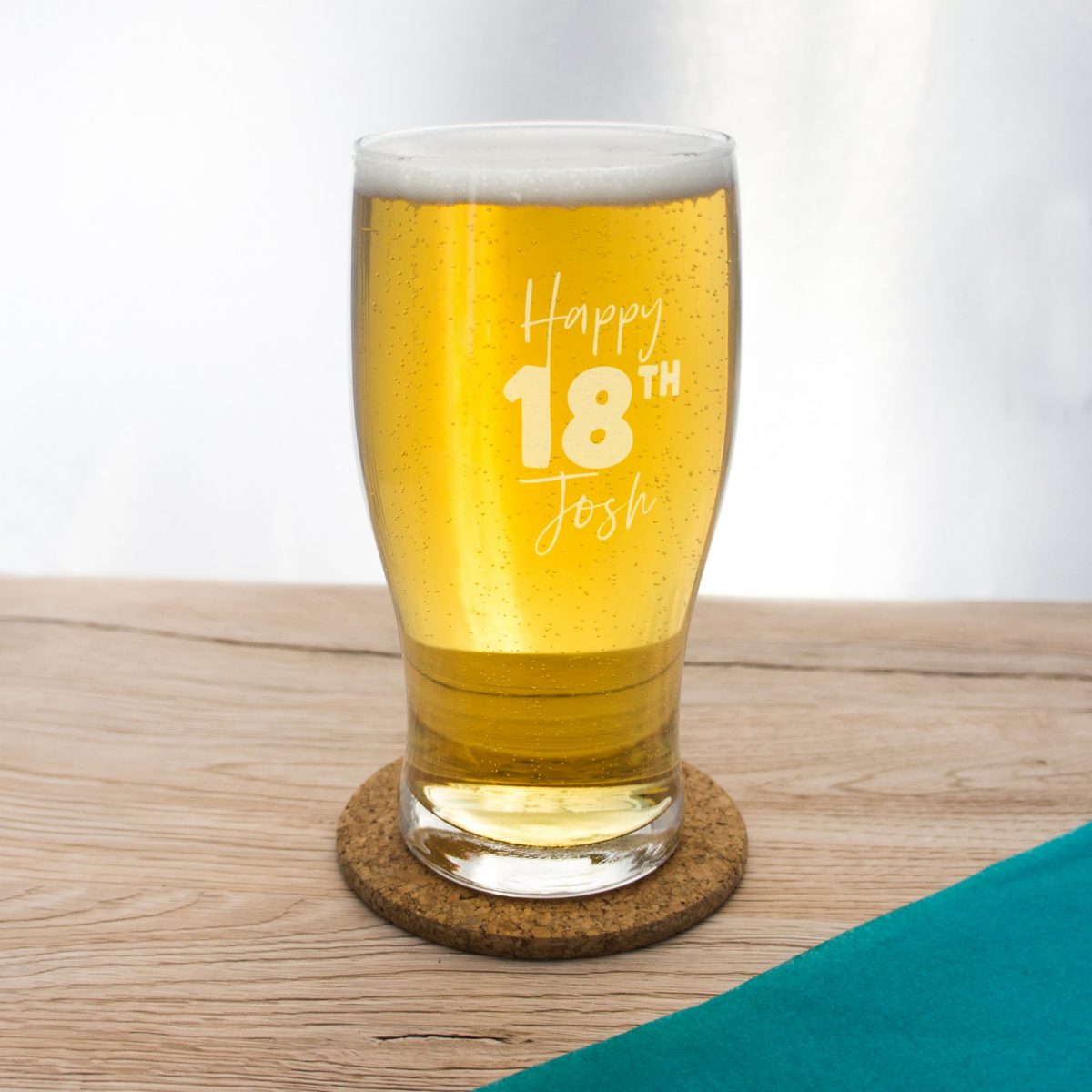 18th Birthday Pint Glass