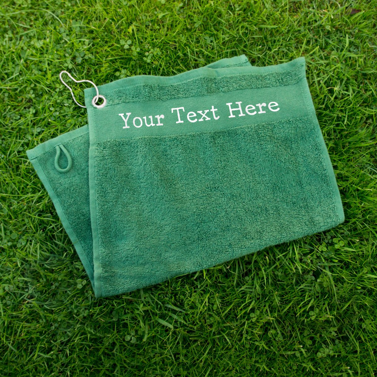 Custom Text Fishing Towel - Image 2