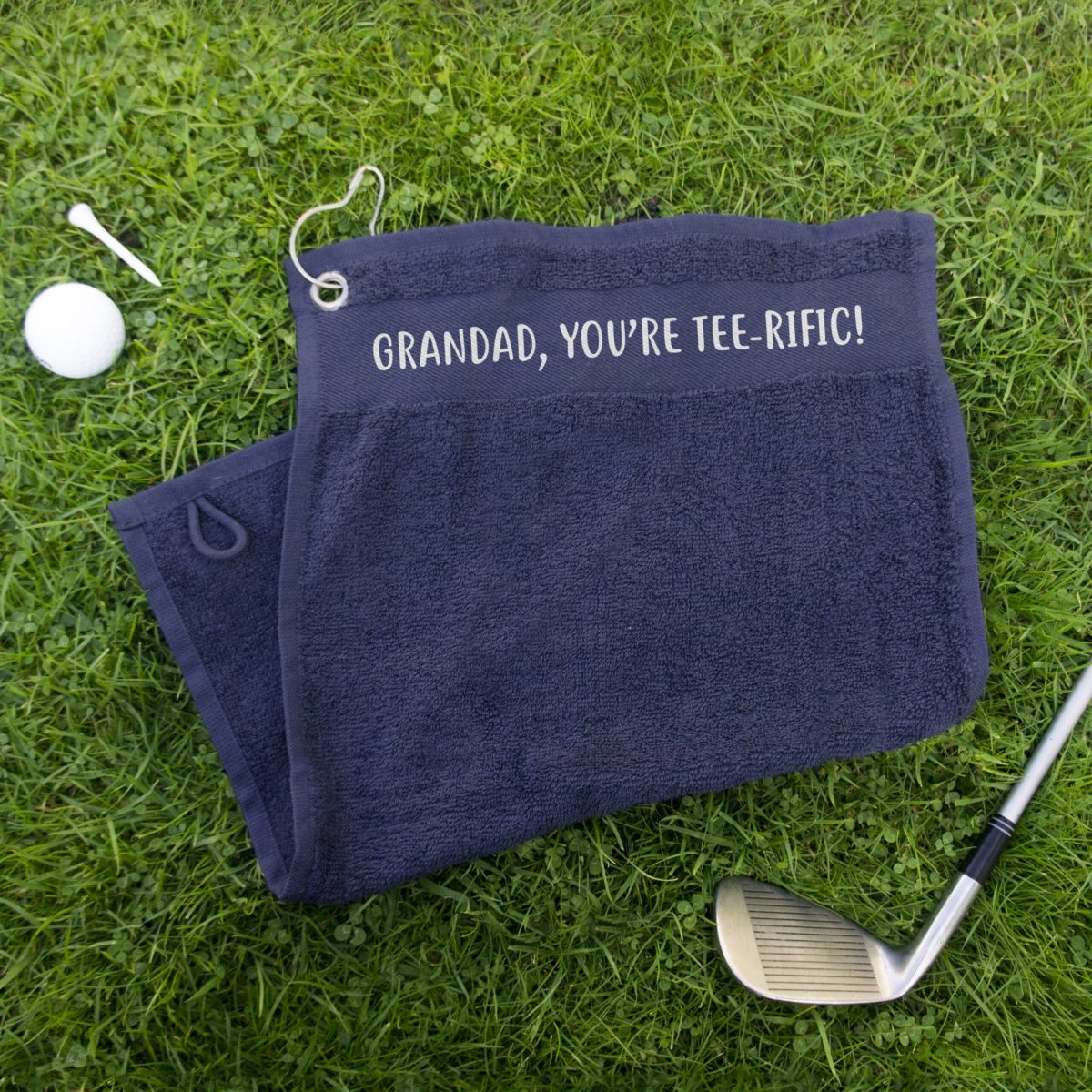 Grandad, you're tee-rific Golf Towel