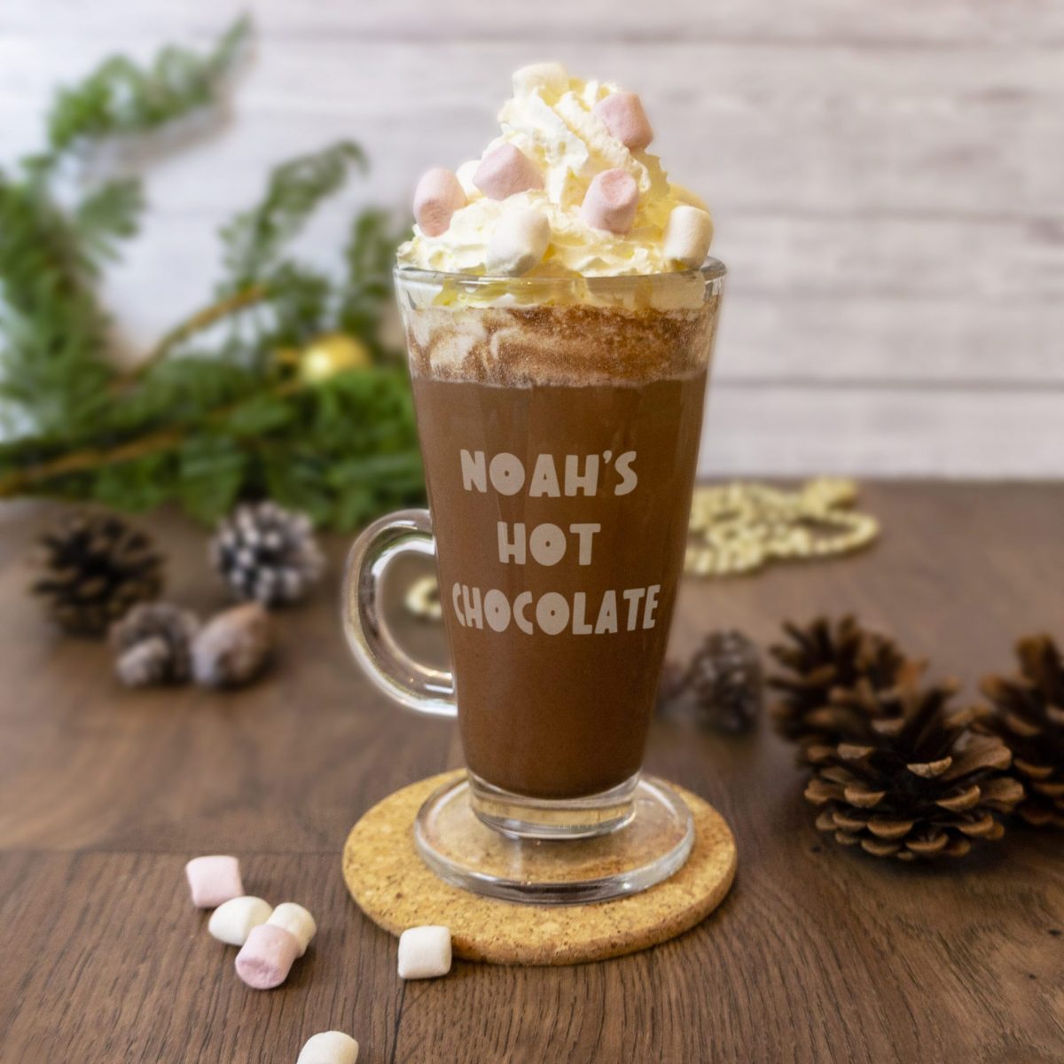Kids Hot Chocolate Glass