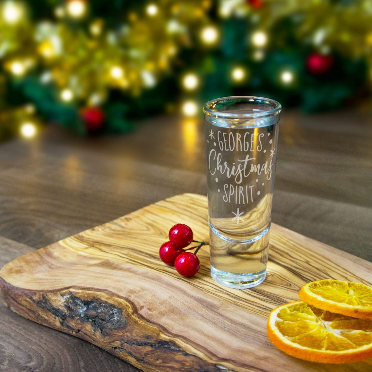Christmas Spirit Shot Glass