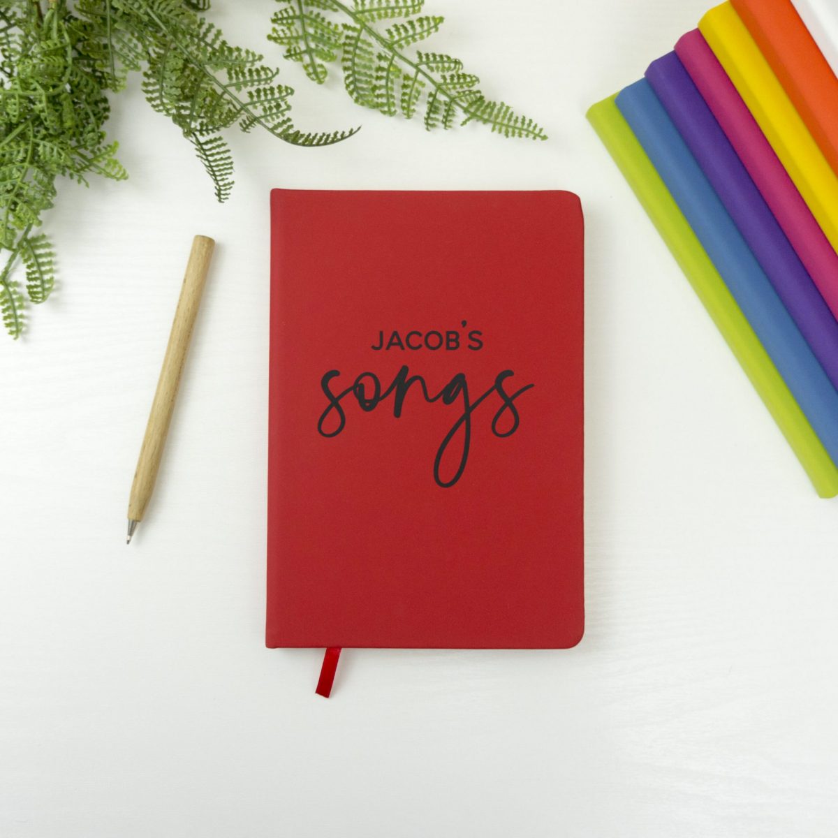 Songs A5 Soft Cover Notebook
