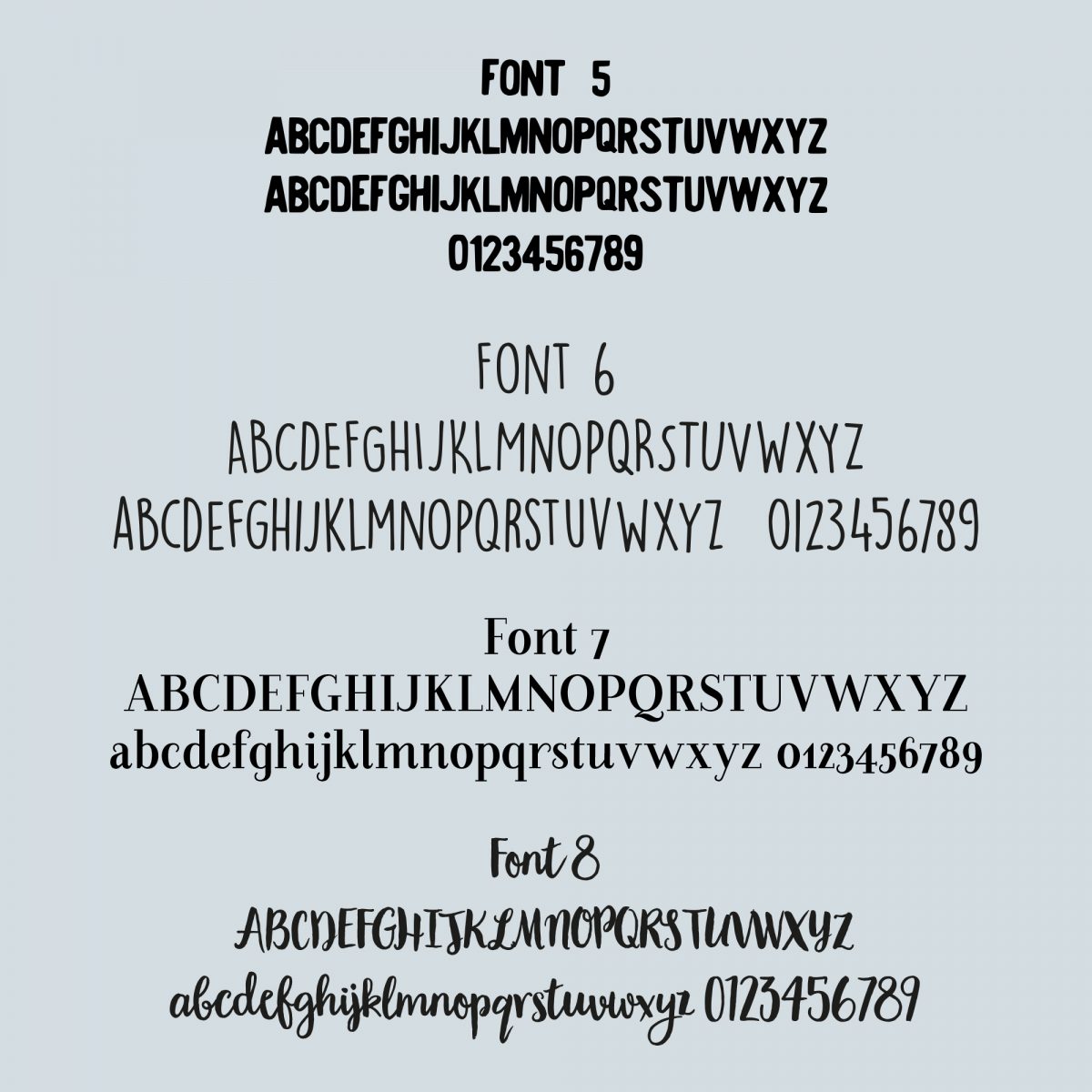 Custom Text Wallet Card - Image 5